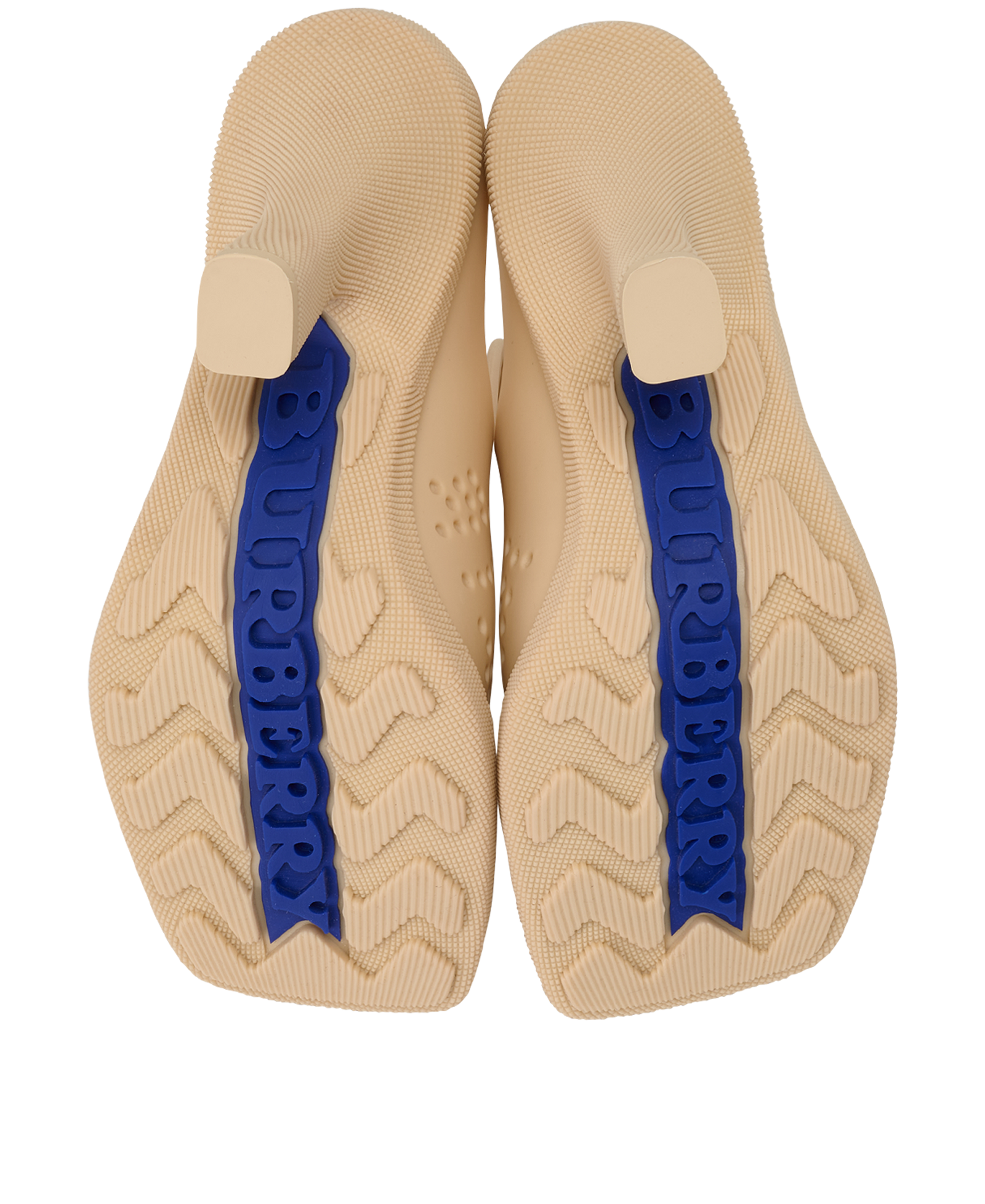 Burberry Highland Mules, &pound;230, Shoes, Beige, Rubber, Top view