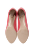 Salvatore Ferragamo Peep Toe Pumps, &pound;160, Shoes, Pink, Leather, Top view