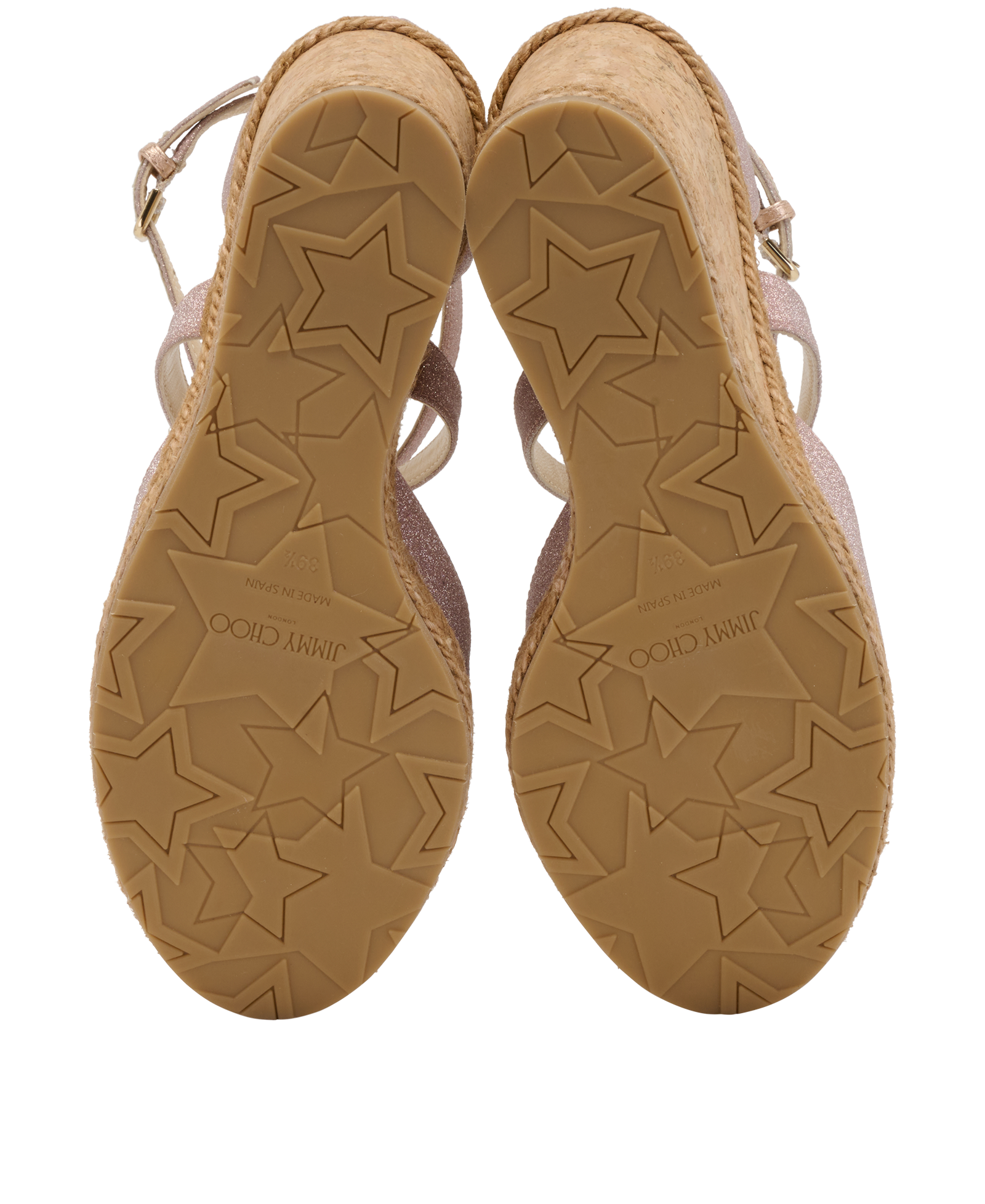 Jimmy Choo Alanah 105, &pound;225, Shoes, Pink, Fabric, Top view