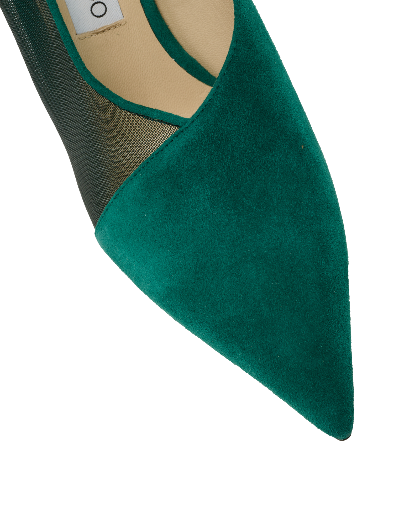 Jimmy Choo Siba 85, &pound;210, Shoes, Green, Suede, Other view