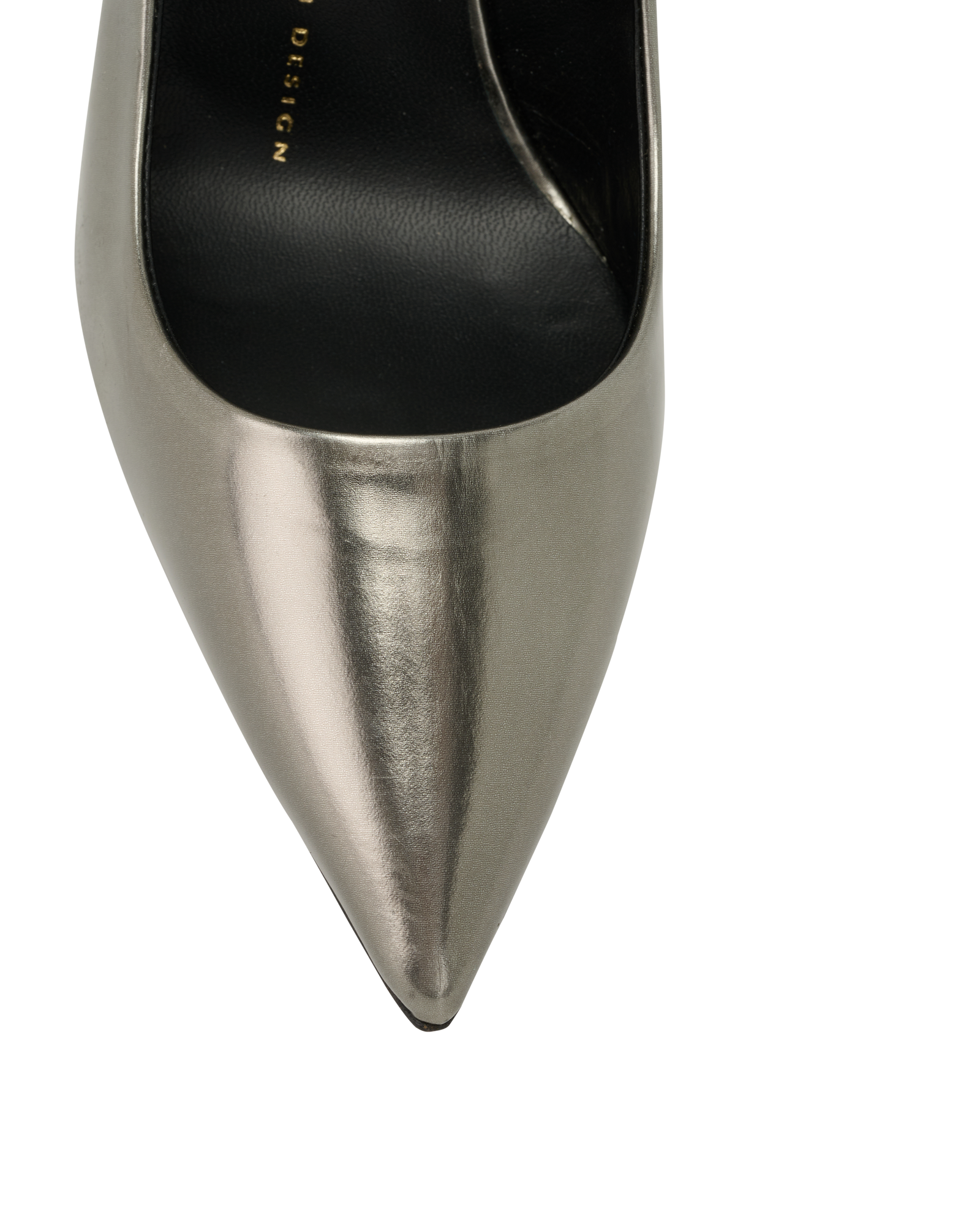 Giuseppe Zanotti Pointed Toe Pumps, &pound;170, Shoes, Grey, Leather, Other view