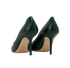 Jimmy Choo Love Pumps, &pound;170, Shoes, Green, Leather, Back view