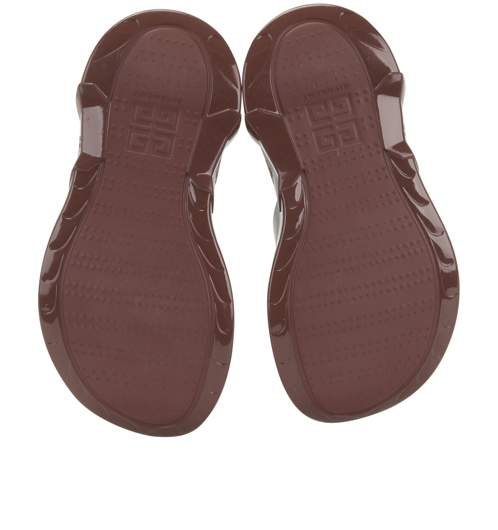Givenchy Marshmallow Wedge Mules, &pound;150, Shoes, Brown, Rubber, Top view