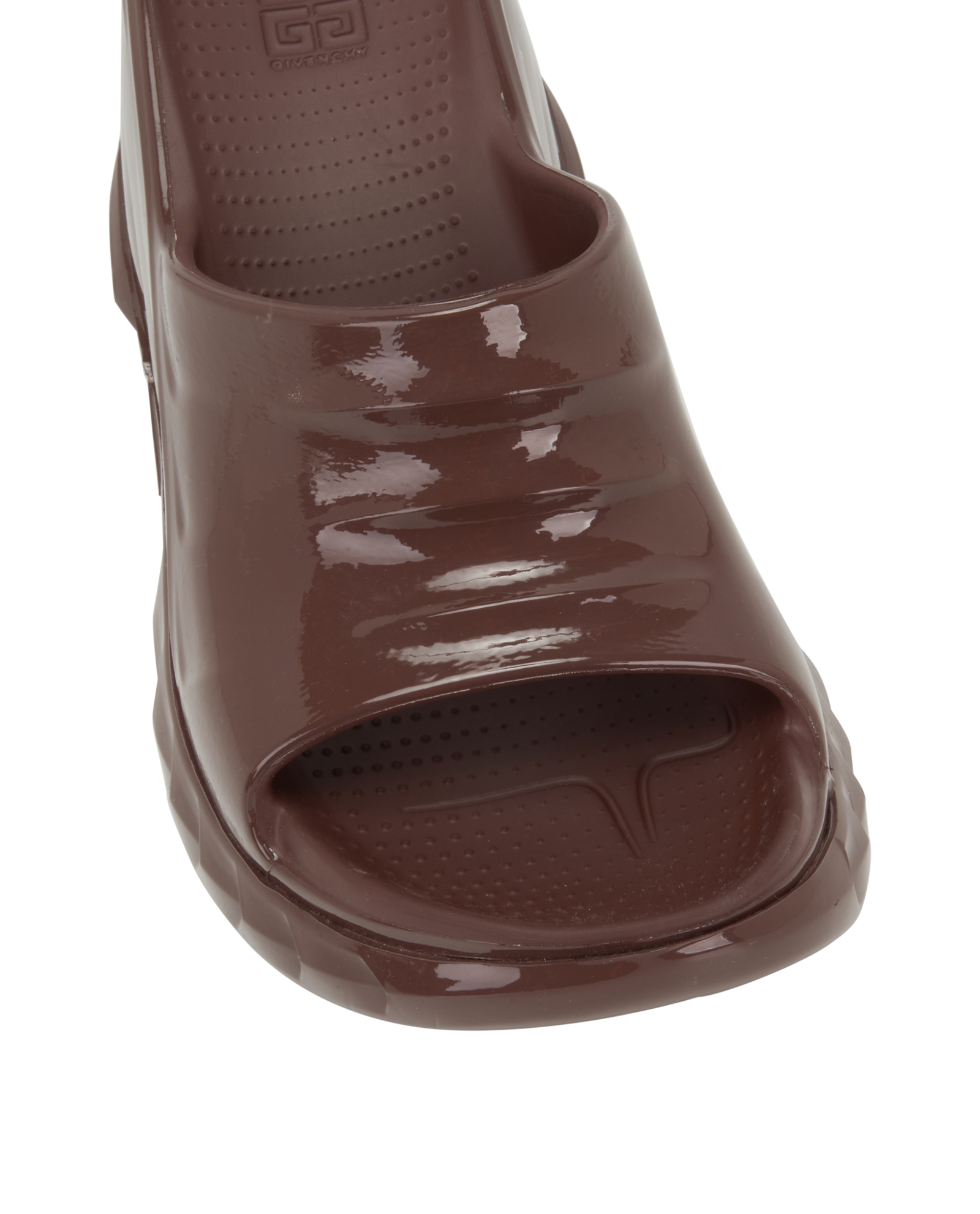 Givenchy Marshmallow Wedge Mules, &pound;150, Shoes, Brown, Rubber, Other view