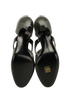 Bottega Veneta Mary Jane Pumps, &pound;120, Shoes, Black/Grey, Patent Leather, Top view