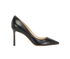 Jimmy Choo Romy 85 Heels, &pound;195, Shoes, Black, Leather, Front view