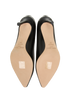 Jimmy Choo Romy 85 Heels, &pound;195, Shoes, Black, Leather, Top view