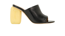 Loewe Soap Sandals, Leather, Black, UK4, B, 2*