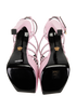 Versace Greca Platform Sandals, &pound;250, Shoes, Pink, Leather, Top view