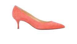 Christian Louboutin Kate 55 Pumps, Suede, Pink, UK6, B/DB, 3*