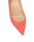 Christian Louboutin Kate 55 Pumps, &pound;380, Shoes, Pink, Suede, Other view