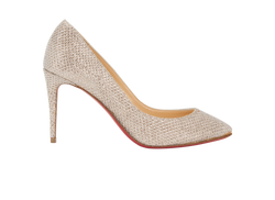 Christian Louboutin Eloise 85 Pumps, Leather, Gold, UK3, 3*