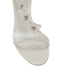 Rene Caovilla Floriane Heels, &pound;450, Shoes, White, Leather/Satin, Other view