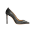 Jimmy Choo Romy 100, &pound;150, Shoes, Silver, Velvet, Front view