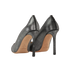 Jimmy Choo Romy 100, &pound;150, Shoes, Silver, Velvet, Back view