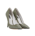 Dolce & Gabbana Point Toe Pumps, &pound;150, Shoes, Green, Patent Leather, Side view