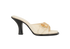 Burberry Bay Mules, &pound;150, Shoes, Cream, Leather, Front view