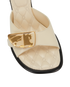Burberry Bay Mules, &pound;150, Shoes, Cream, Leather, Other view