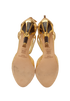 Jimmy Choo Perth 114mm Sandals, &pound;220, Shoes, Gold, Leather, Top view