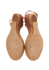 Gucci Hollie Espadrille Wedges, &pound;250, Shoes, Pink, Suede, Top view