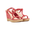 Prada Espadrilles Wedges, &pound;80, Shoes, Pink, Suede, Side view