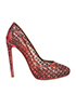 Alaia Laser Heels, front view