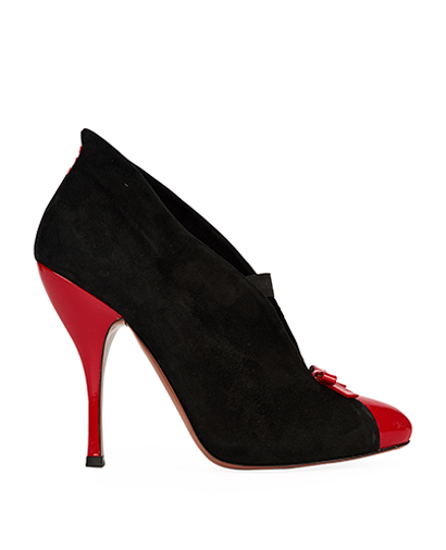 Azzedine Alaia Suede Heels, front view