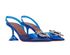 Amina Muaddi Begum Crystals Slingback Pumps, side view