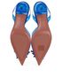 Amina Muaddi Begum Crystals Slingback Pumps, top view