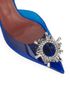 Amina Muaddi Begum Crystals Slingback Pumps, other view