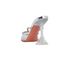 Amina Muaddi Gilda Crystal-embellished PVC Mules, back view