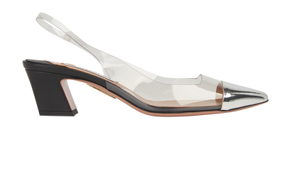 Aquazzura Naked Pump 50, front view