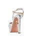 Aquazzura Edit Evita Washed Nappa 130MM Platforms, back view