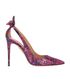 Aquazurra Printed Bow Heels, front view