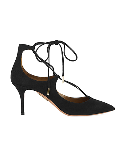 Aquazzura Lace Up Heels, front view