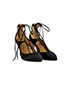 Aquazzura Lace Up Heels, side view