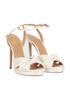 Aquazzura Chance Knotted Sandals, side view