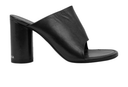 Balenciaga Oval Heel Mules, front view