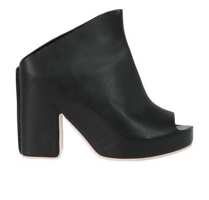 Balenciaga Slingback Platform Heels, front view