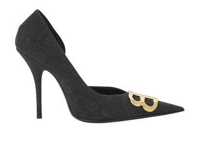 Balenciaga BB Knife Pumps, front view