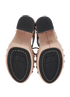 Balenciaga Lace-Up Platform Sandals, top view