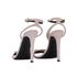 Balenciaga Sandals Heels 100, back view