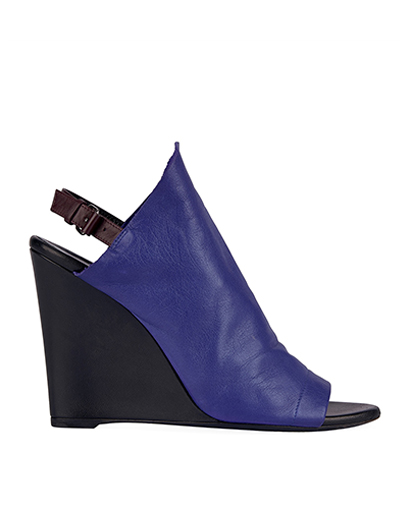 Balenciaga Sling Back Glove Wedges, front view