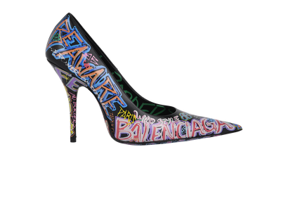 Balenciaga Graffiti Pumps, front view