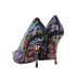 Balenciaga Graffiti Pumps, back view