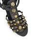 Balenciaga Studded Wedge Sandals, other view
