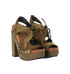 Balenciaga Studded Platform Sandals, side view
