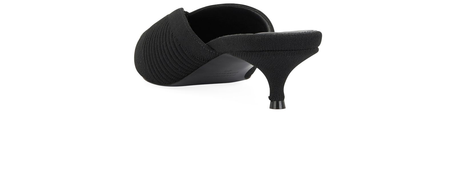 Balenciaga Knife 2.0 Knit Logo Mules, Heels - Designer Exchange