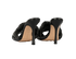 Bottega Veneta Padded Mules, &pound;350, Shoes, Black, Leather, Back view