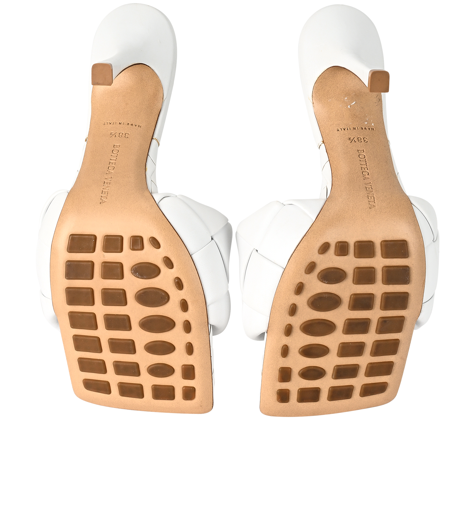 Bottega Veneta Lido, &pound;250, Shoes, White, Leather, Top view